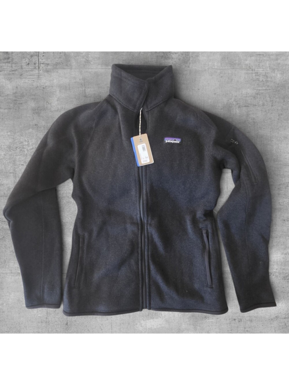 NWT Patagonia Women's Better Sweater Full Zip Fleece Jacket Black